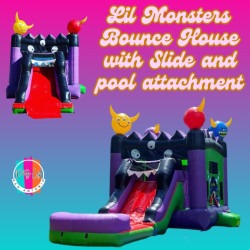Lil Monster Bounce House with Slide