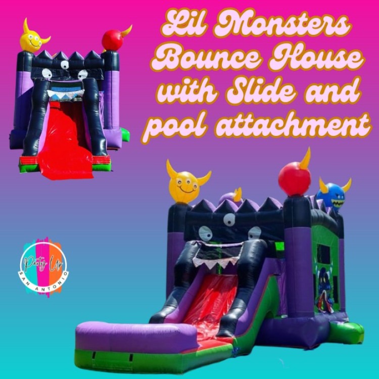 Lil Monster Bounce House with Slide