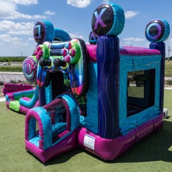 DJI 20250512152721 0024 D 1755284296 Level Up Gamer Bounce house with Dual Slides