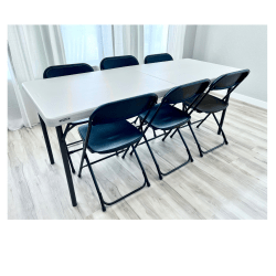 6ft20folding20table20angle20with20black20chairs 1713837318 1 6 Ft. Folding Table