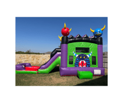 Lil Monster Bounce House with Slide