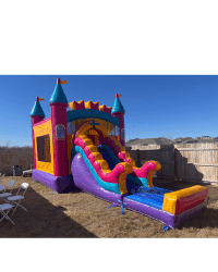 Princess Castle Bounce House with Slide