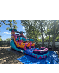 1 1760154291 14 ft Water Slide - Tropical Paradise