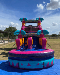 14 ft Water Slide - Tropical Paradise