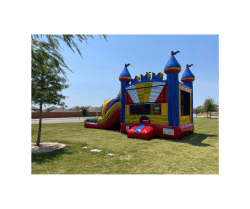 7 1760125679 Colorful Carnival Bounce house with Slide