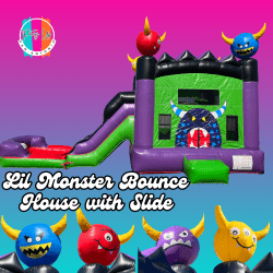 Lil Monster Bounce House with Slide