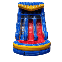 Sonic Boom 15' Dual Lane Water Slide